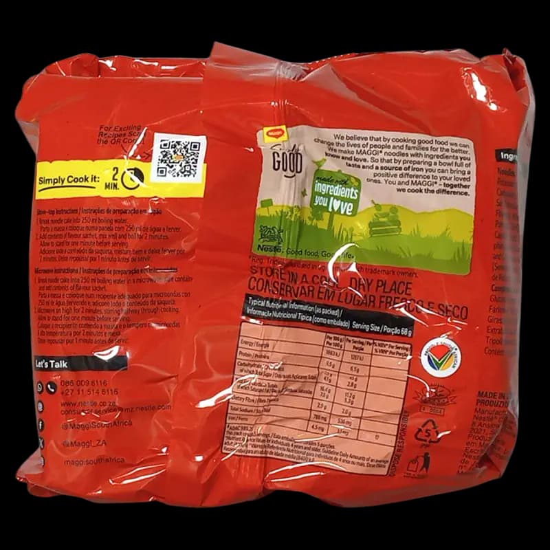 Noodles Maggi Hot&Spicy 68g x 1 - 6009188008437 (#2)