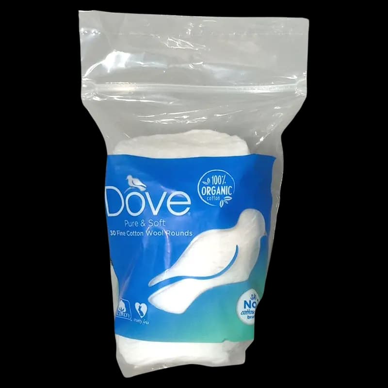 Cotton Pads  Dove 30's x 1 - 6009508407582 (#1)