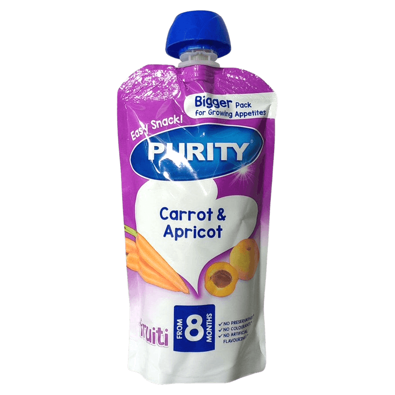 Purity 150ml Pouch Carrot & Apple x 1