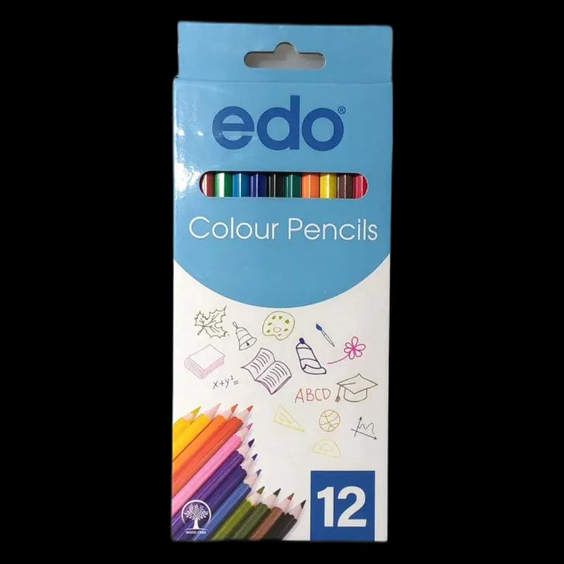 Colour Pencils Long Edo 12's x 1 - 6009608642432 (#1)