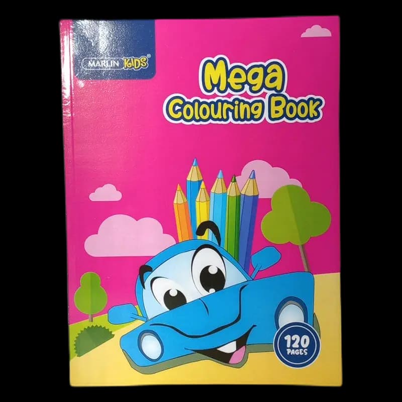 Book Mega Colouring 120pg x 1 - 6009608645044 (#1)