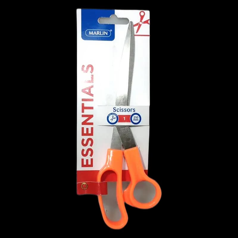 Marlin Scissors Orange Handle 210mm x 1 - 6009608647697 (#1)