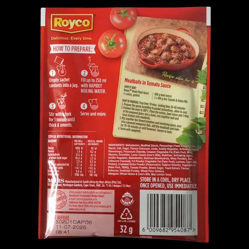 Sauce 38g Royco Mushroom Royco x 1 - 6009682953899 (#2)