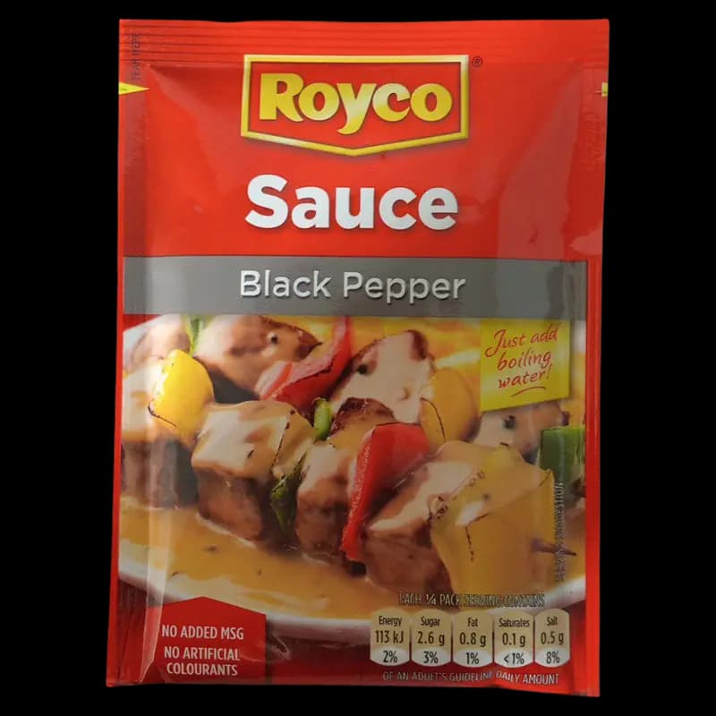 Sauce 38g Royco Black pepper x 1 - 6009682953936 (#1)