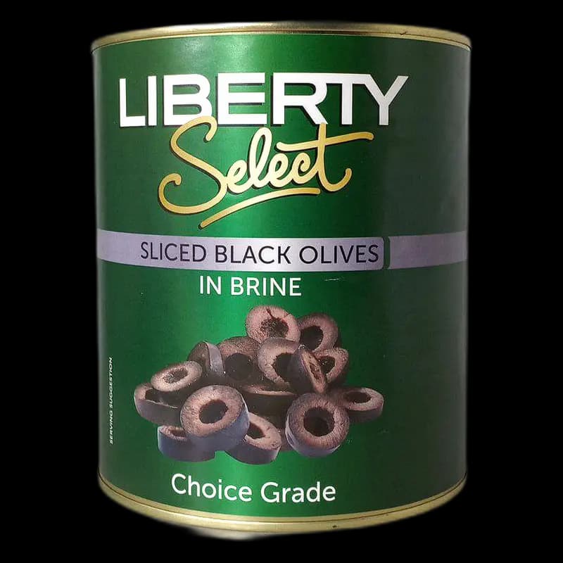 Olives Black Sliced 3kg Liberty x 1 - 6009684163548 (#1)