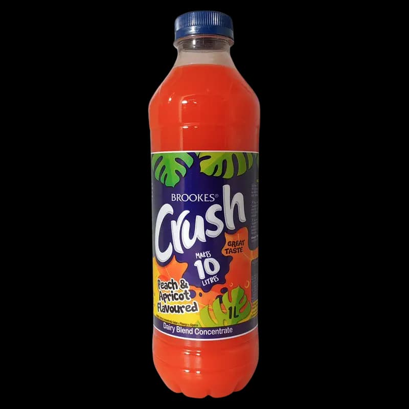 Brookes 1L Crush Peach&Apricot x 1 - 6009695158359 (#1)