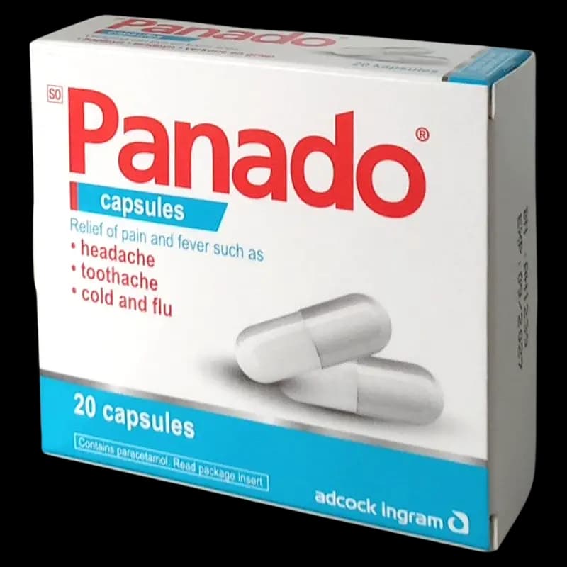 Panado Capsuals 20's x 1 - 600969558216 (#1)