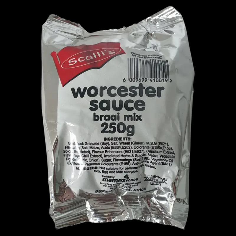 Spice 250g Worcestersauce Braai Scalli's x 1 - 6009699410019 (#1)