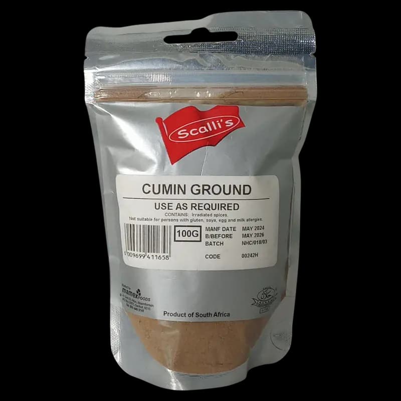 Spice 100g Cumin Ground Doy Scalli's x 1 - 6009699411658 (#1)