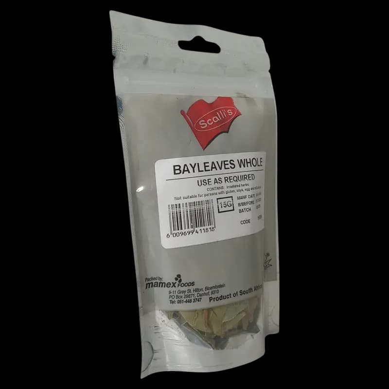 Spice 15g Bayleaves Whole Doy Scalli's x 1 - 6009699411818 (#1)