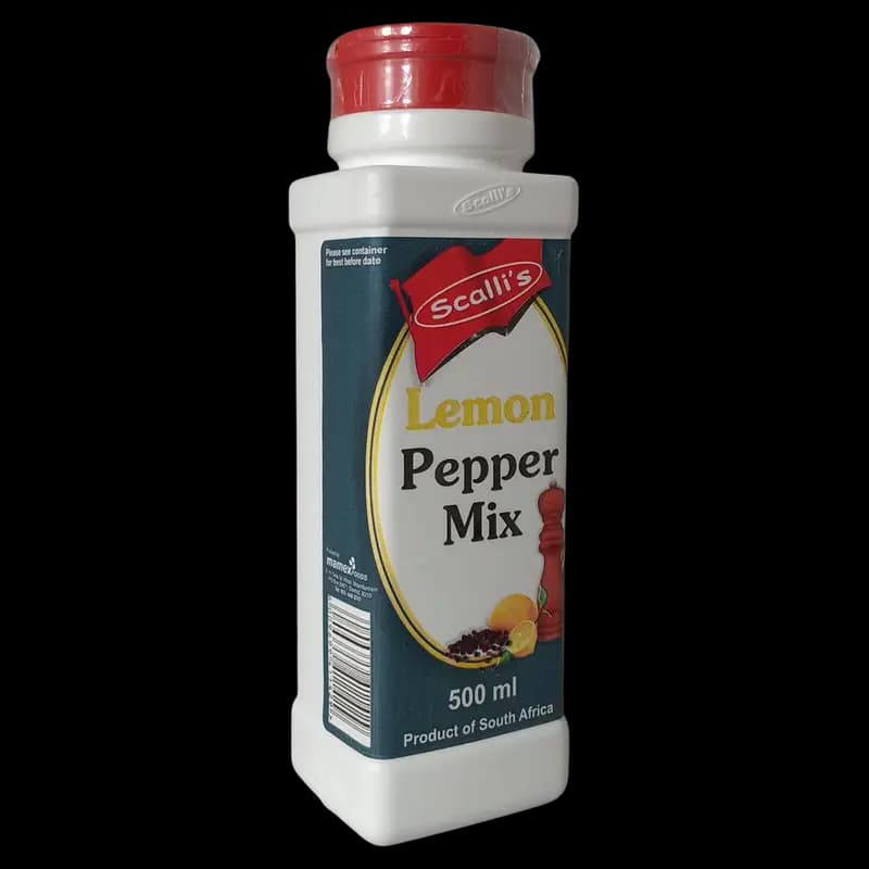 Spices 500ml Lemon Pepper Shaker Scalli's x 1 - 6009699411429 (#1)