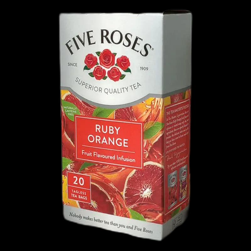 Tea 20's F/Rose Ruby Orange x 1 - 6009702443157 (#1)
