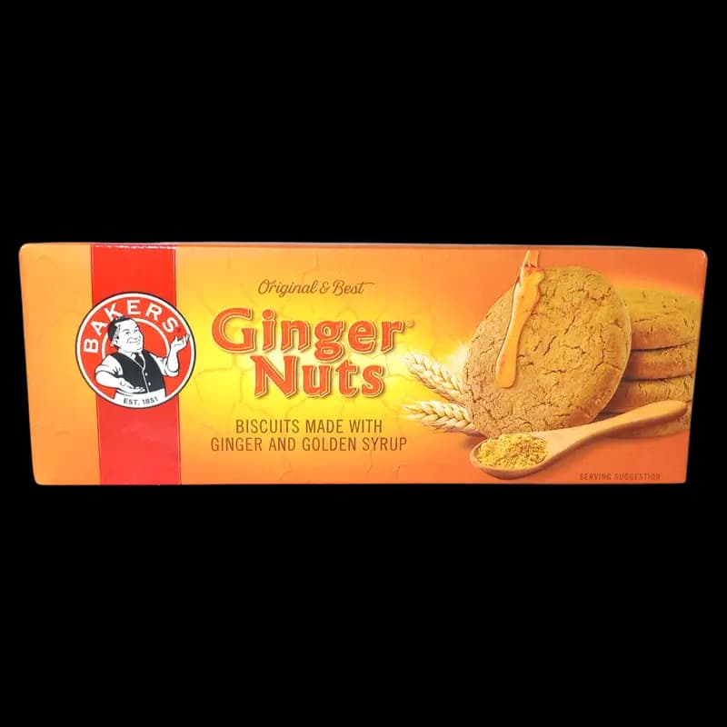 Bisc Bakers 190g Ginger Nuts  x 1 - 6009702443607 (#1)