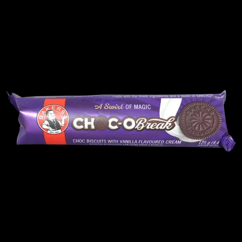Bisc Bakers 125g Choc O Break x 1 - 6009702444109 (#1)