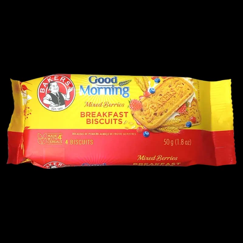 Bisc Bakers 50g G/morning Berries  x 1 - 6009704170846 (#1)