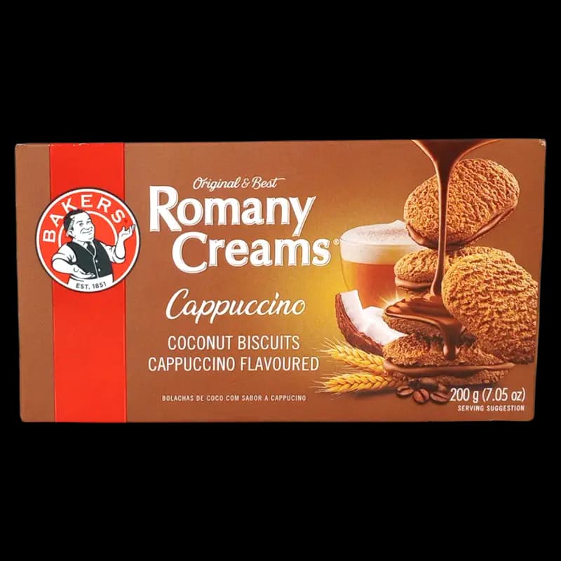 Bisc Bakers 200g Romany Creams Cappucino x 1 - 6009704171263 (#1)