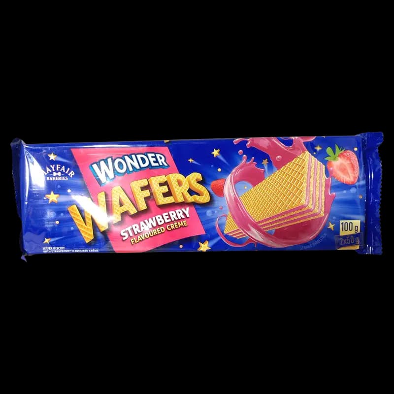 Wonder Wafer Strawberry 100g x 1 - 6009803913443 (#1)