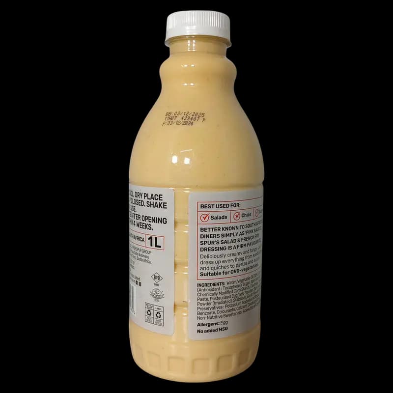 Sauce 1L Spur Salad&French Fry x 1 - 6009813410482 (#2)
