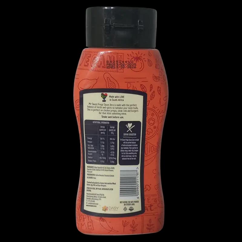Sauce 500ml Zero Prego Mr Sauce x 1 - 6009900211787 (#2)