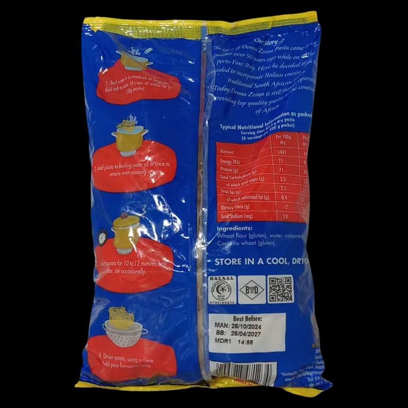 Pasta 500g Penne Donna Zeina x 1 - 6009888471234 (#2)
