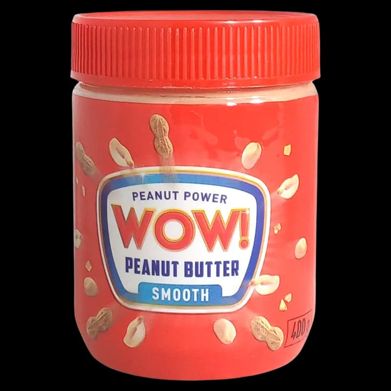 Peanut butter Smooth WOW 400g x 1 - 6009900411989 (#1)