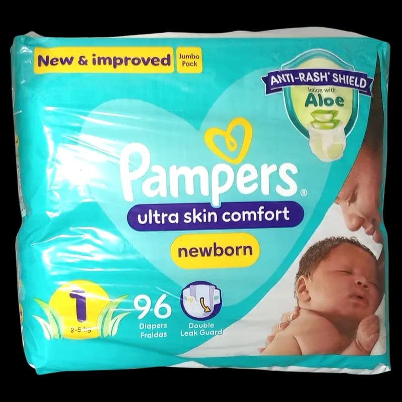 Nappies Pampers New Born JP 96's x 1 - 8001090659200 (#1)