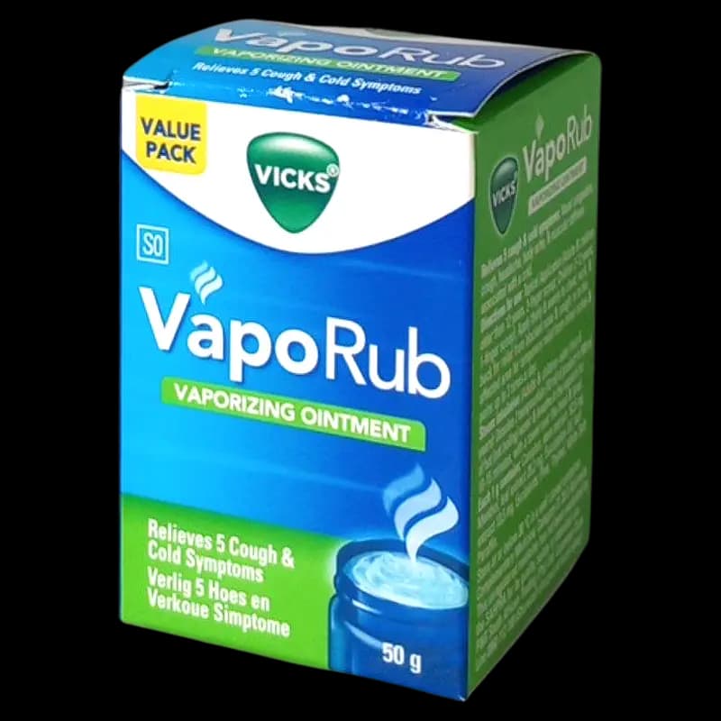 Vicks 50g vaporub Vaporizing Jar x 1 - 8006540684931 (#1)