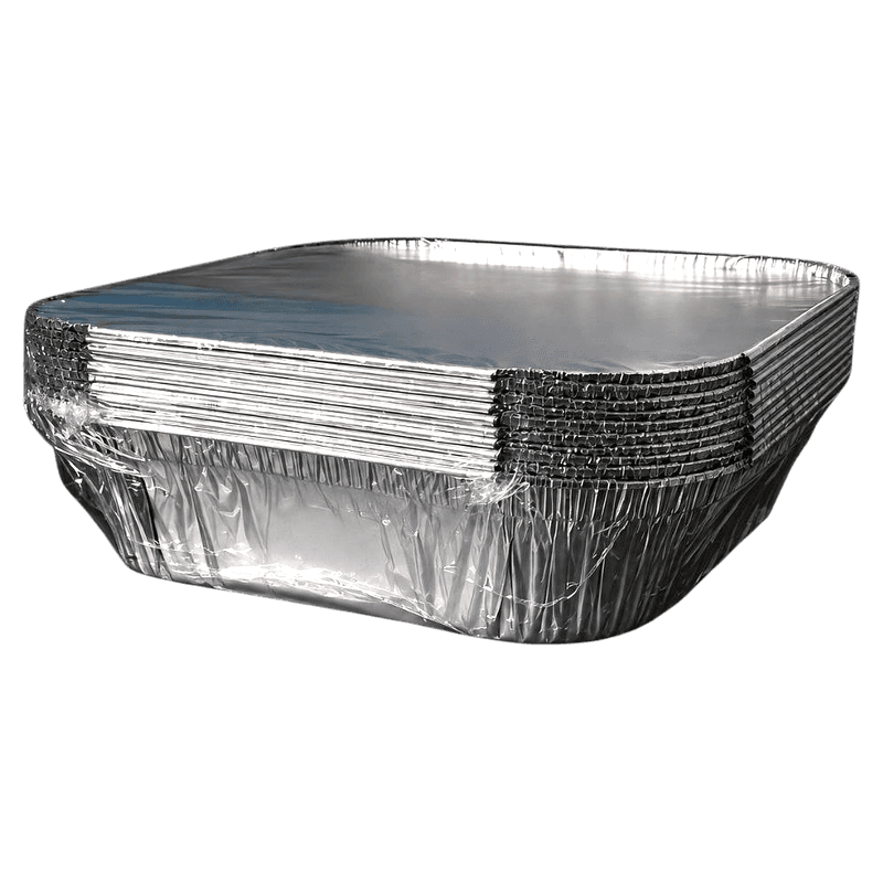 Foil Square 550ml 417 10's + lids x 1