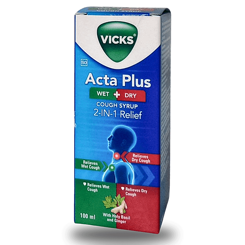 Cough Vicks 100ml Acta P 2in1 x 1