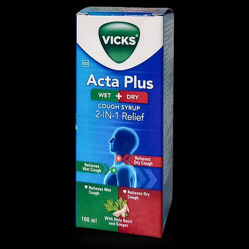 Cough Vicks 100ml Acta P 2in1 x 1 - 8006540339206 (#1)